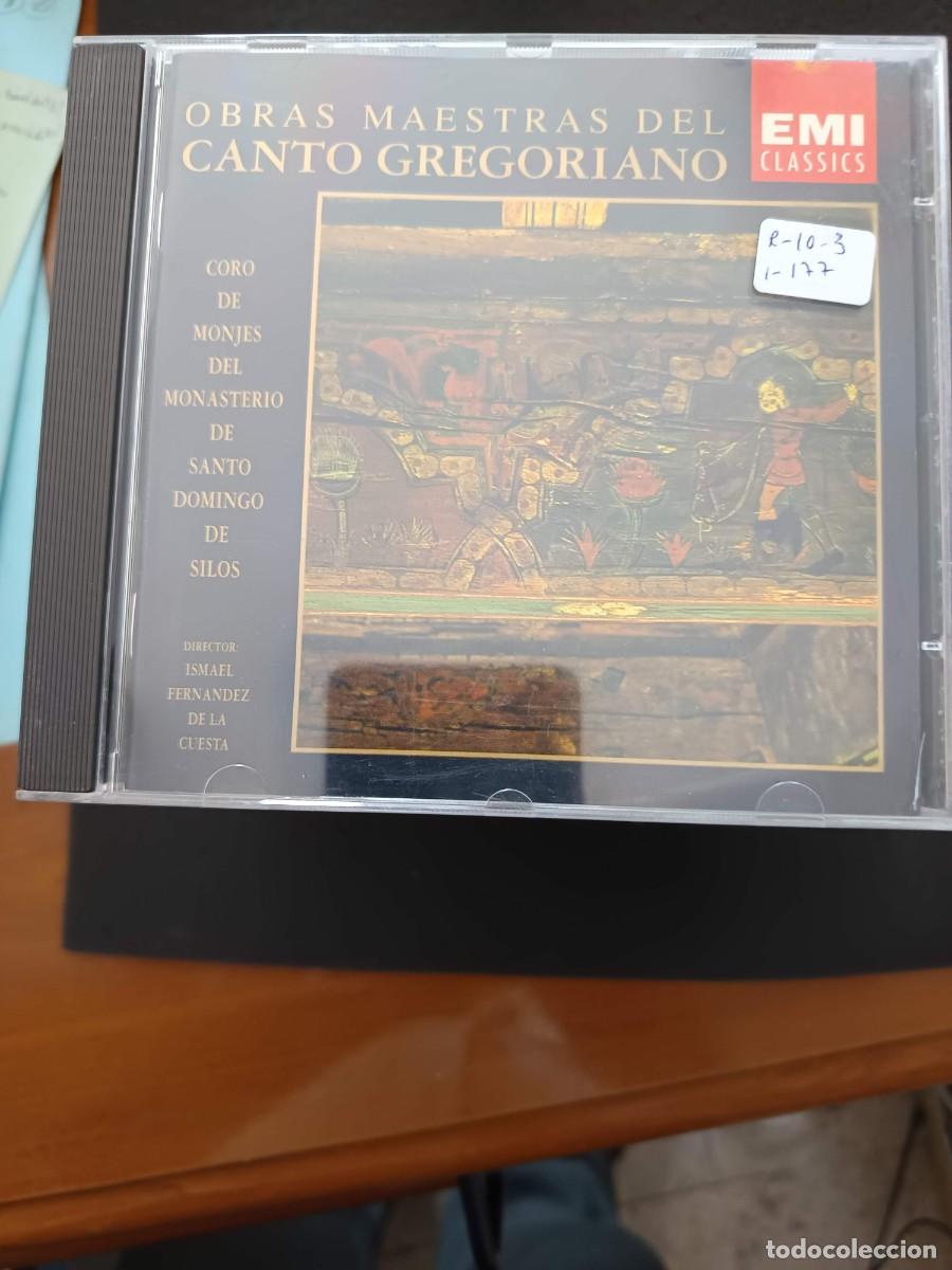 CDs de m&uacute;sica: OBRAS MAESTRAS DEL CANTO GREGORIANO: CORO DE MONJES DEL MONASTERIO DE SANTO DOMINGO DE SILOS