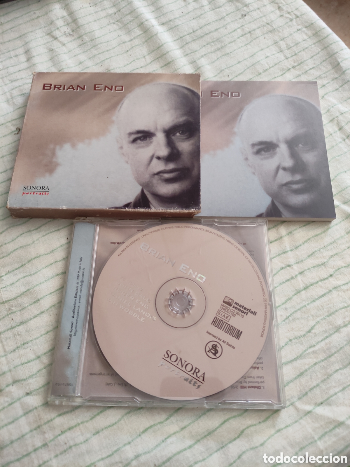 CDs de m&uacute;sica: CD Brian Eno - Sonora portraits - Foto 1