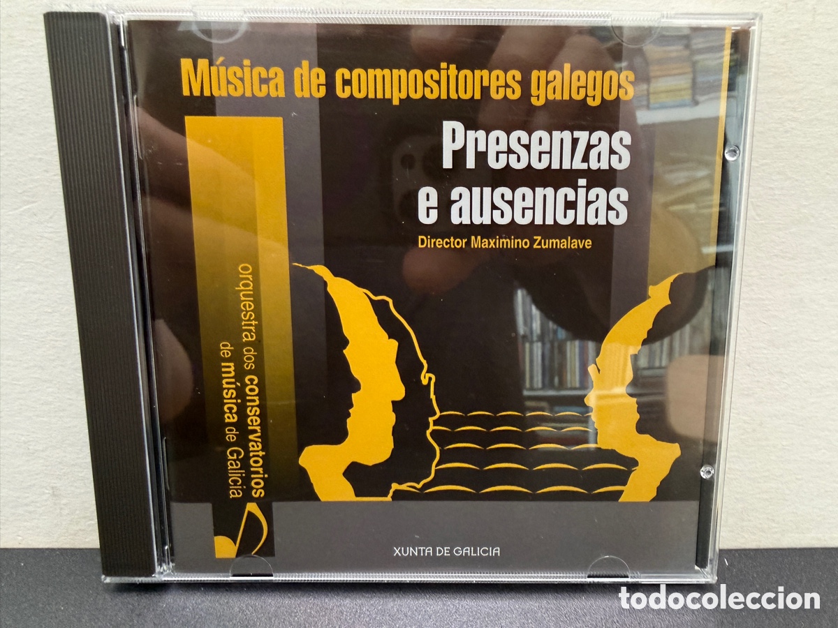 CDs de m&uacute;sica: M&uacute;sica de Compositores Galegos. Presenzas e ausencias (CD)