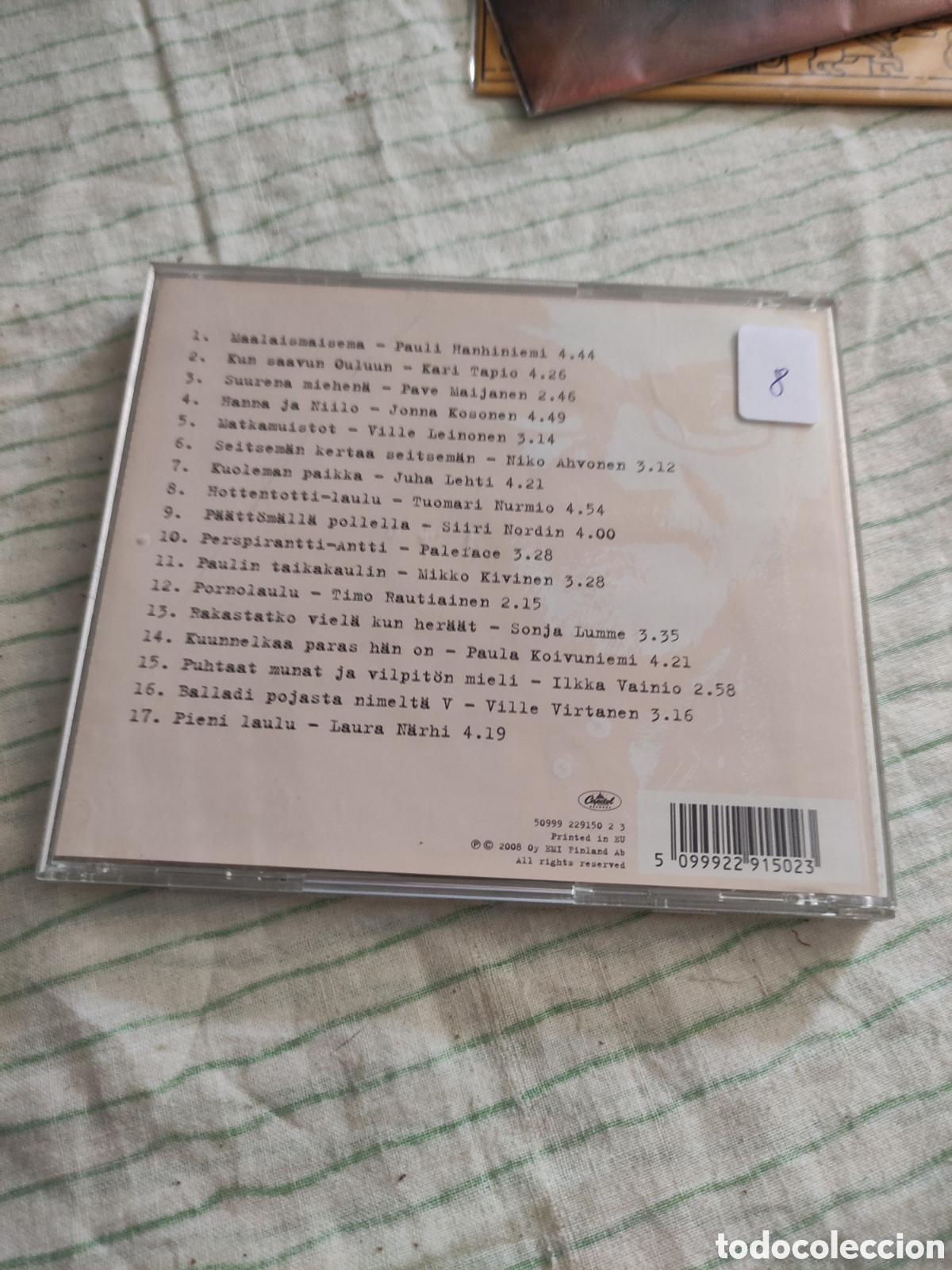CDs de m&uacute;sica: CD Sanat Jukka Virtanen - Foto 2