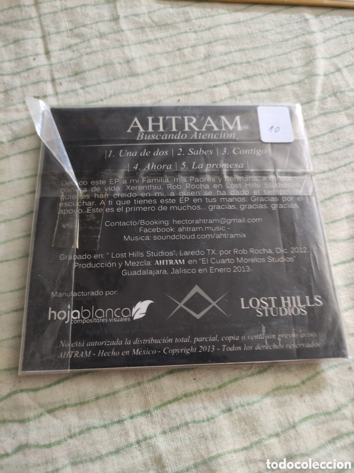 CDs de m&uacute;sica: CD Ahtram - Buscando atenci&oacute;n - Foto 2