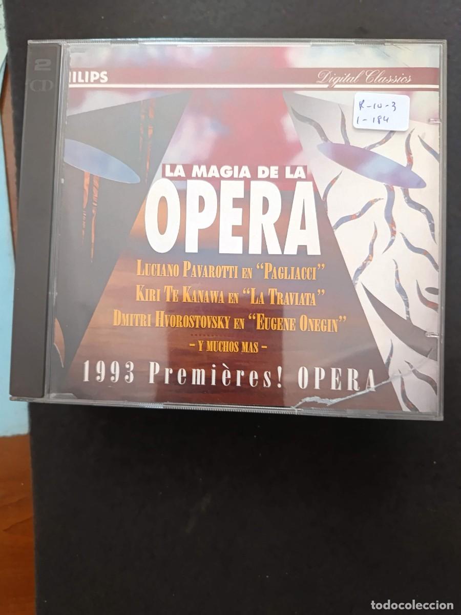 CDs de m&uacute;sica: LA MAGIA DE LA &Oacute;PERA. PAVAROTTI: PAGLIACCI / KIRI TE KANAVA: LA TRAVIATA / HVOROSTOVSKY: EUGENE ONE