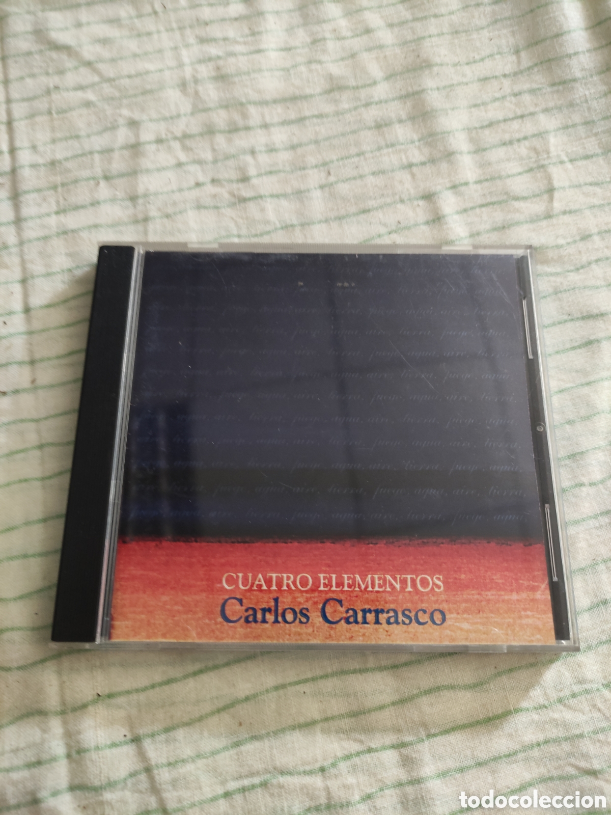 CDs de m&uacute;sica: CD Carlos Carrasco - Cuatro elementos