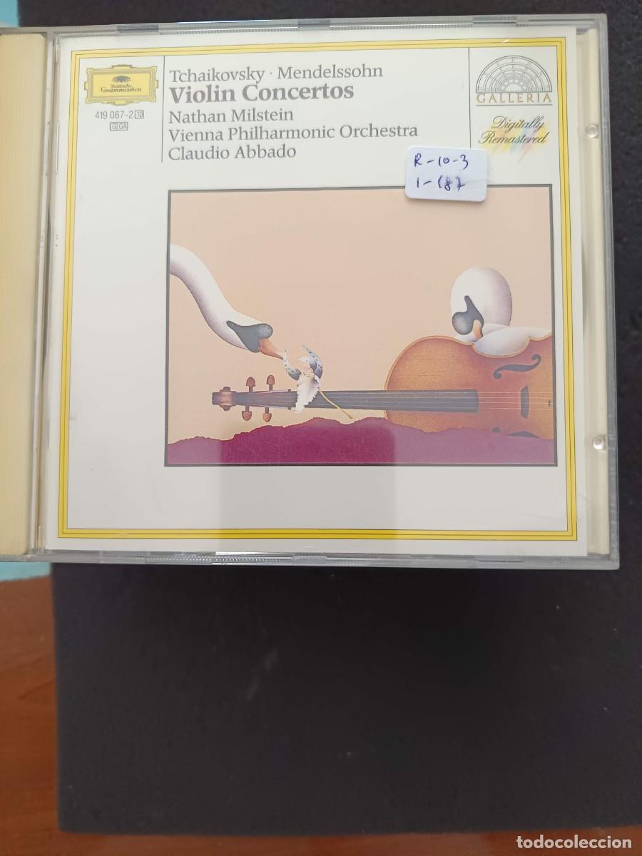 CDs de m&uacute;sica: TCHAIKOVSKY / MENDELSSOHN: VIOLIN CONCERTOS. DIR: CLAUDIO ABBADO: VIOLIN: NATHAN MILSTEIN. VIENNA PH