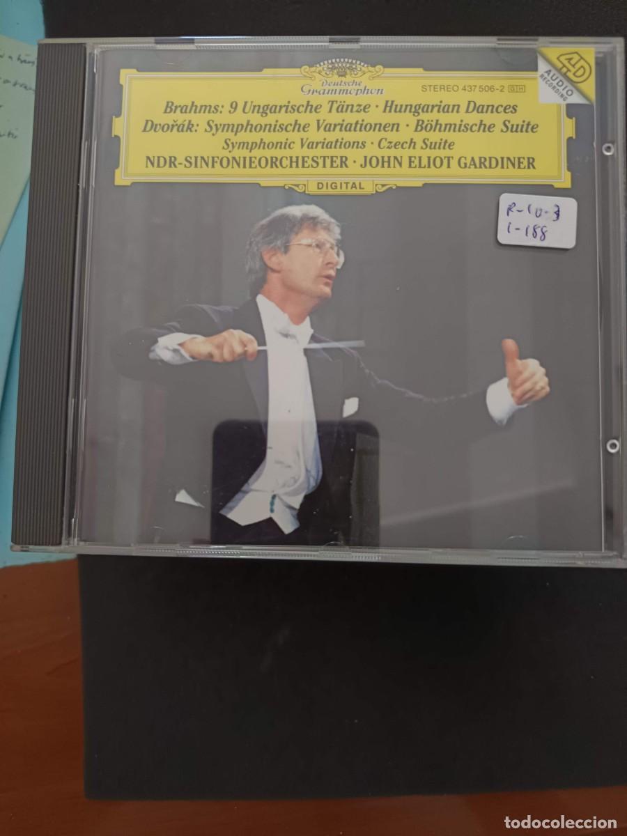 CDs de m&uacute;sica: BRAHMS: 9 UNGARISCHE T&Auml;NZE / DVOR&Aacute;K: SYMPHONISCHE VARIATIONEN, B&Ouml;HMISCHE SUITE. DIR: JOHN ELLIOT GA