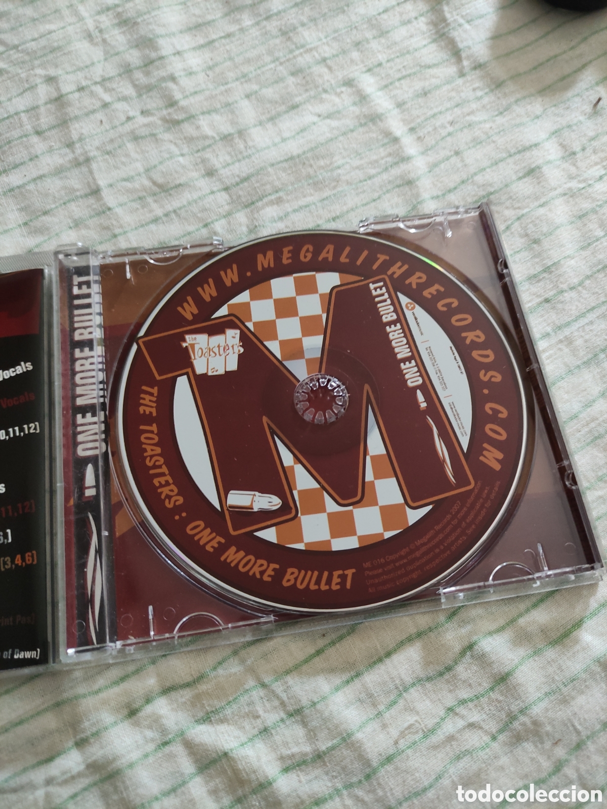 CDs de m&uacute;sica: CD The toasters - One more bullet - Foto 2