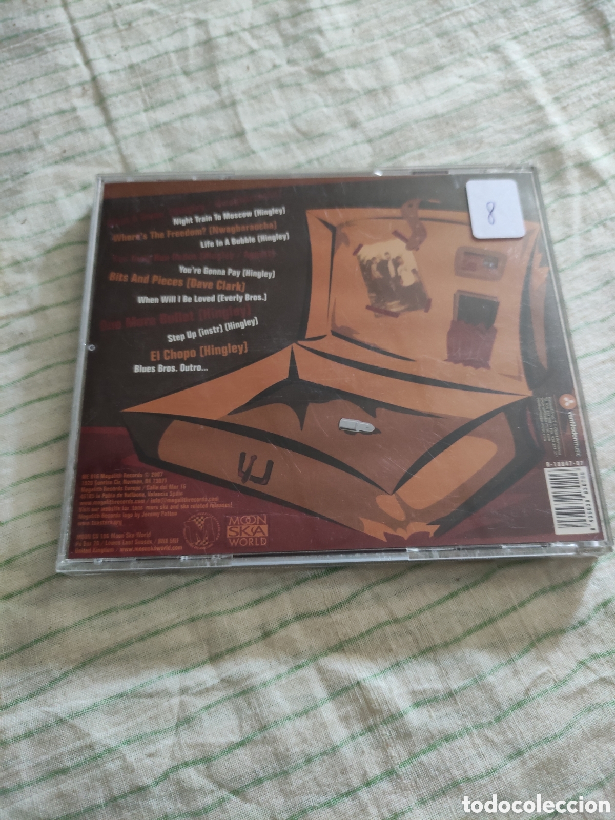 CDs de m&uacute;sica: CD The toasters - One more bullet - Foto 3