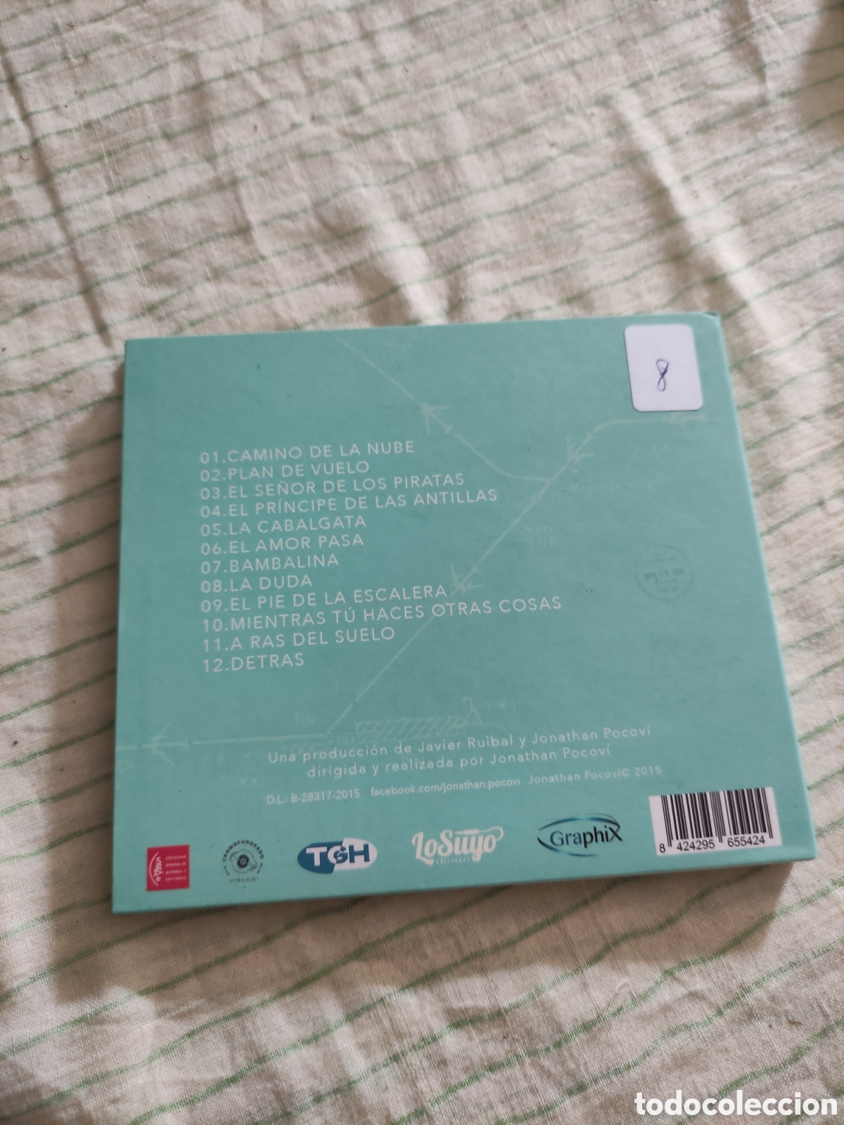 CDs de m&uacute;sica: CD Jonathan Pocovi - Plan de vuelo - Foto 2