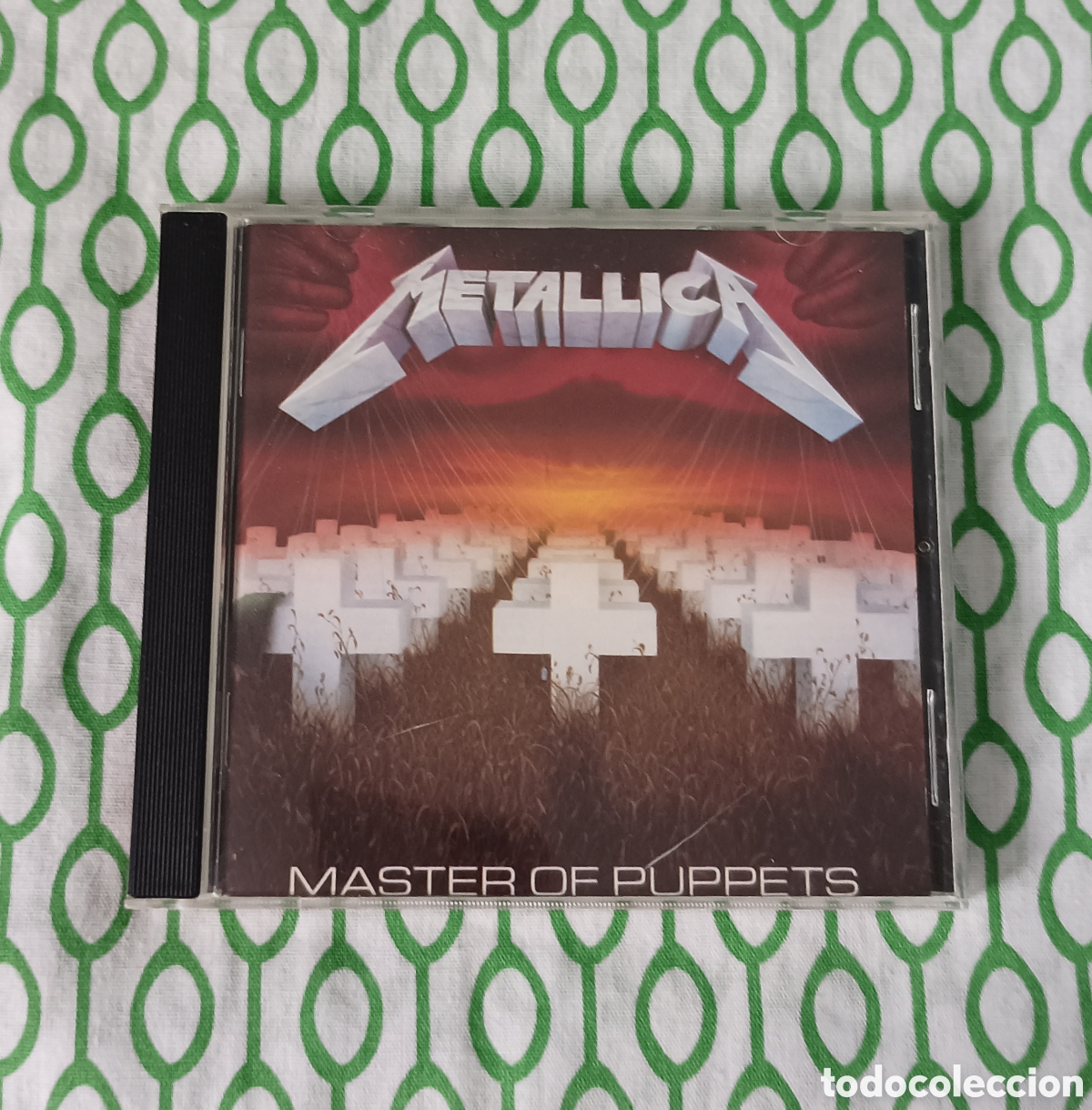 CDs de m&uacute;sica: CD Metallica - &aacute;lbum Master of Puppets - reedici&oacute;n 1989. Trash Metal. Buen estado.