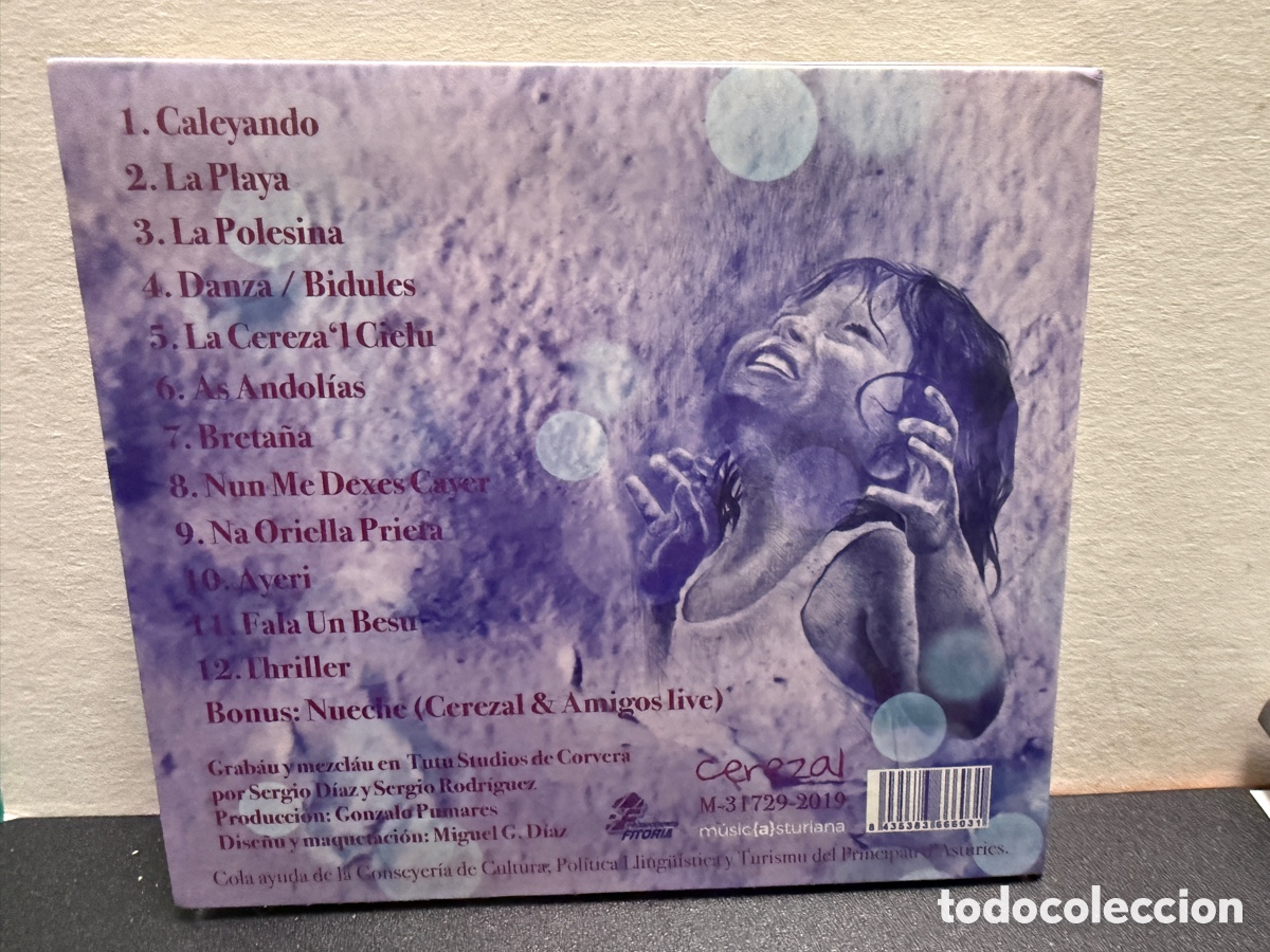 CDs de m&uacute;sica: Cerezal - La Cerezal Cielu (CD) - Foto 2