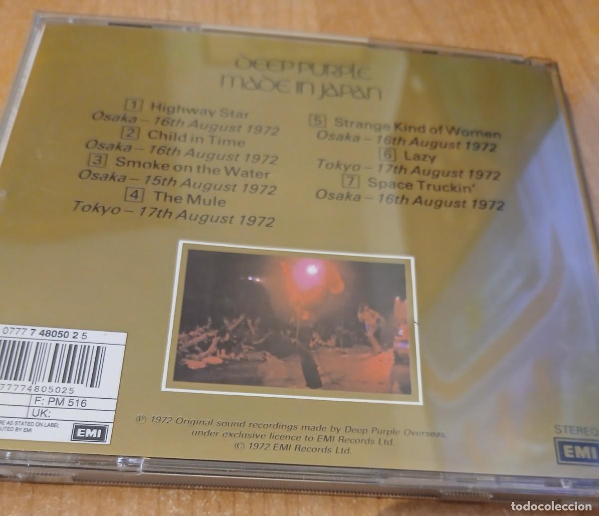 CDs de m&uacute;sica: DEEP PURPLE: MADE IN JAPAN - Foto 3