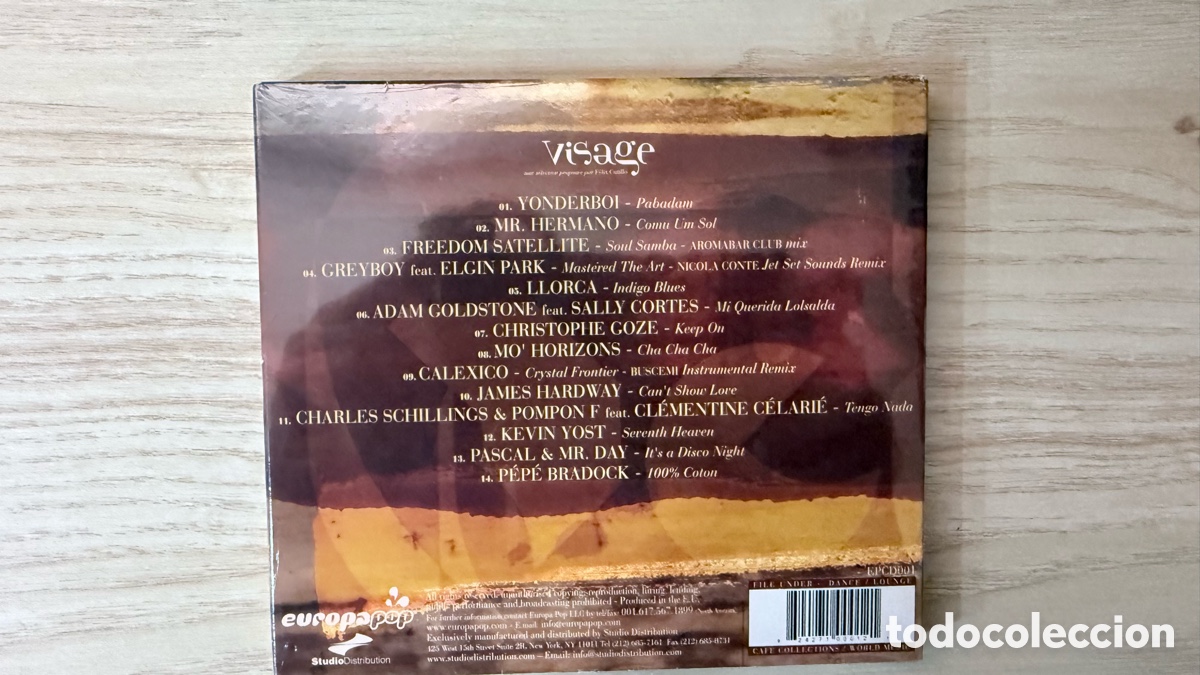 CDs de m&uacute;sica: CD Visage - F&eacute;lix Cutillo (Ed. Limitada 2002) - Foto 2