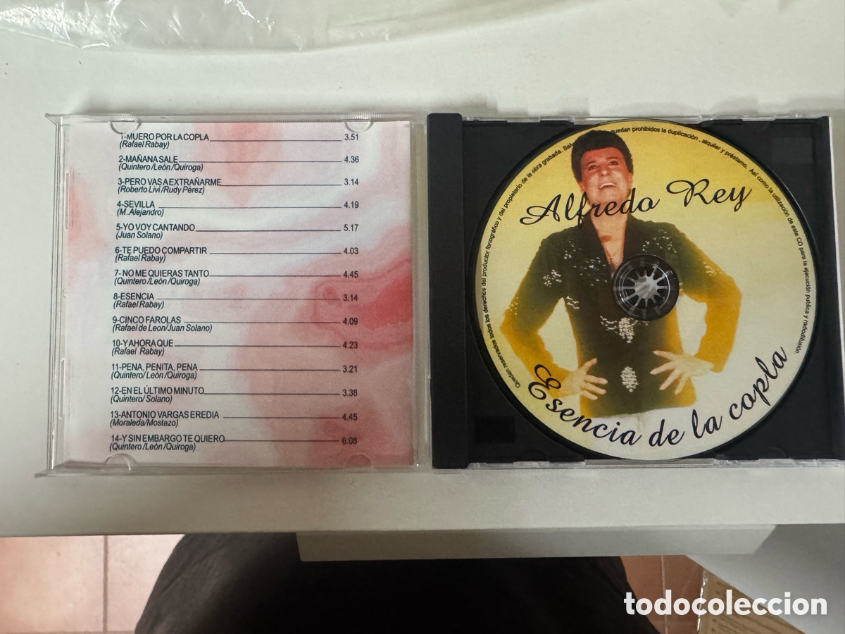 CDs de m&uacute;sica: Alfredo Rey - Esencia de la copla - Foto 3