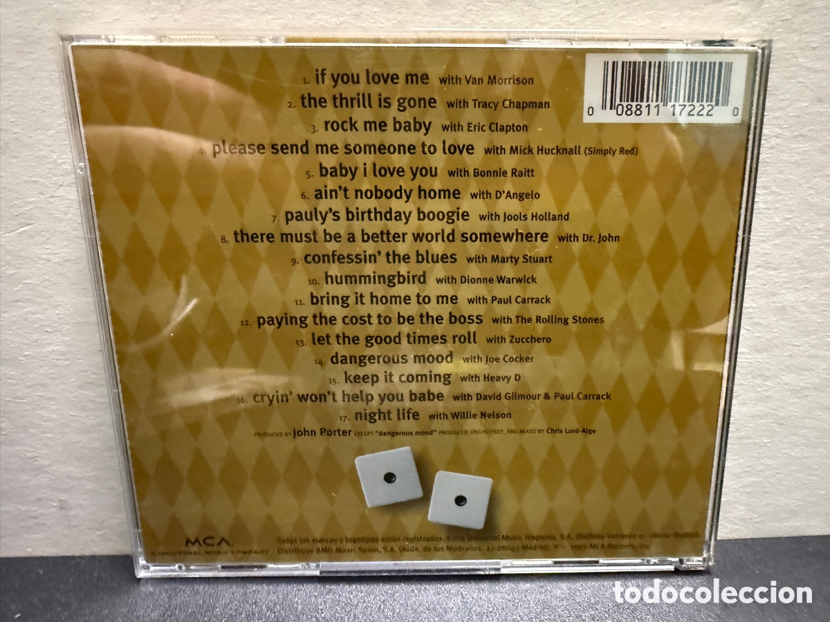 CDs de m&uacute;sica: B.B. King - Deuces Wild (CD) - Foto 2