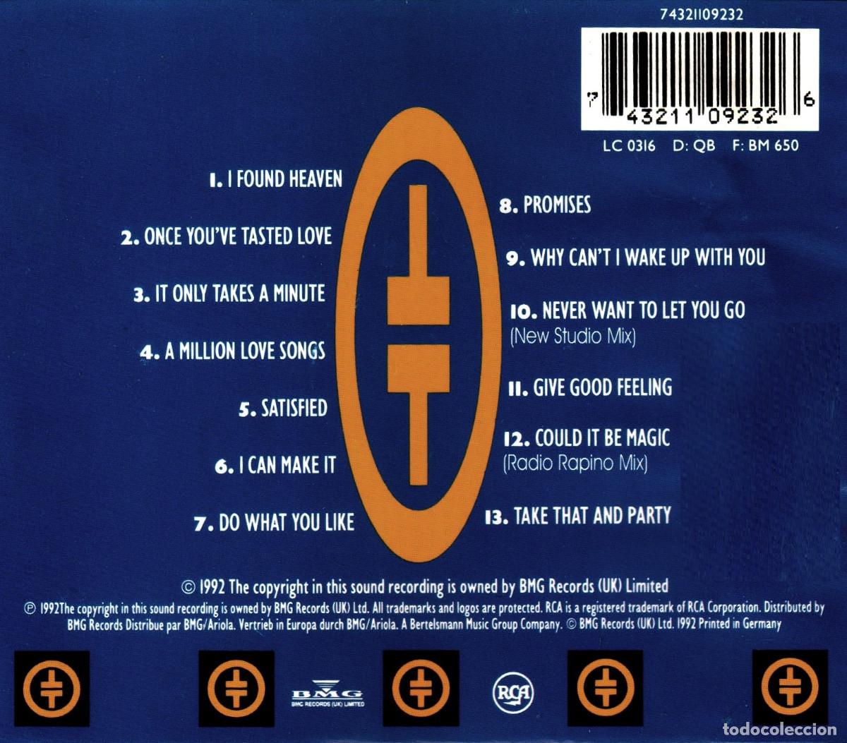 CDs de m&uacute;sica: G855 - TAKE THAT & PARTY. CD. - Foto 3