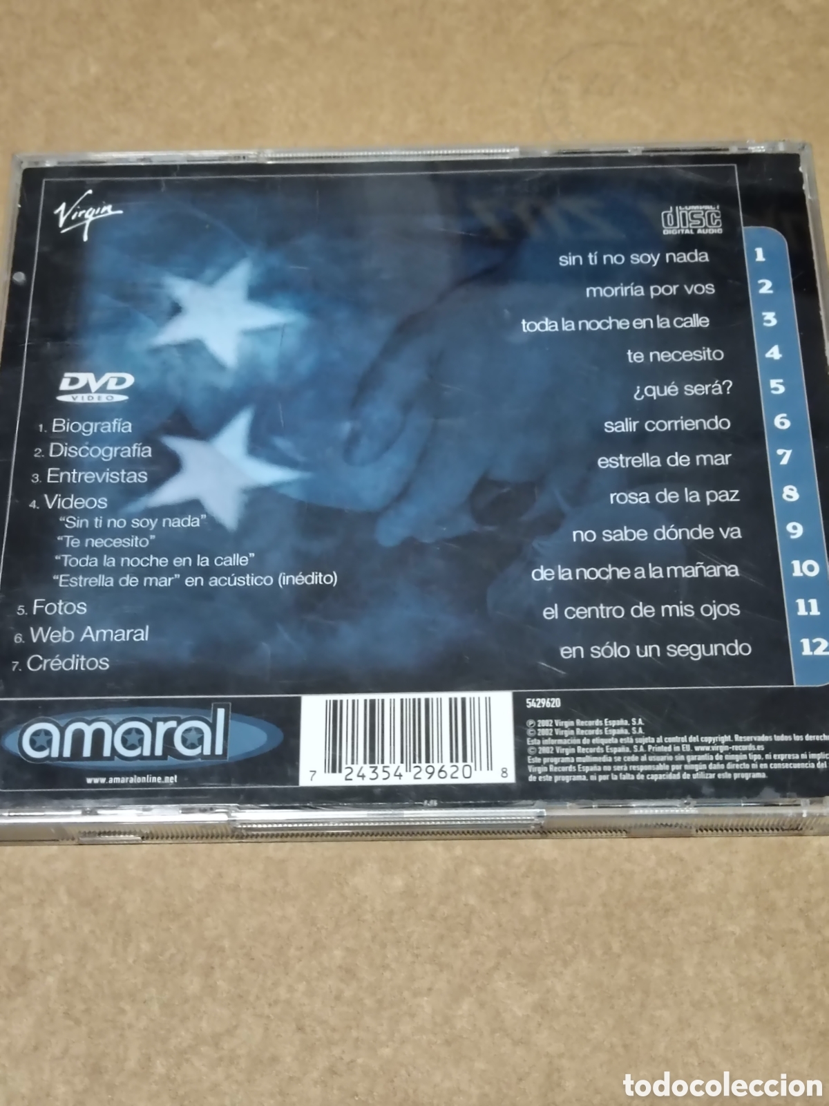 CDs de m&uacute;sica: Amaral - Estrella de mar cd+dvd - Foto 2