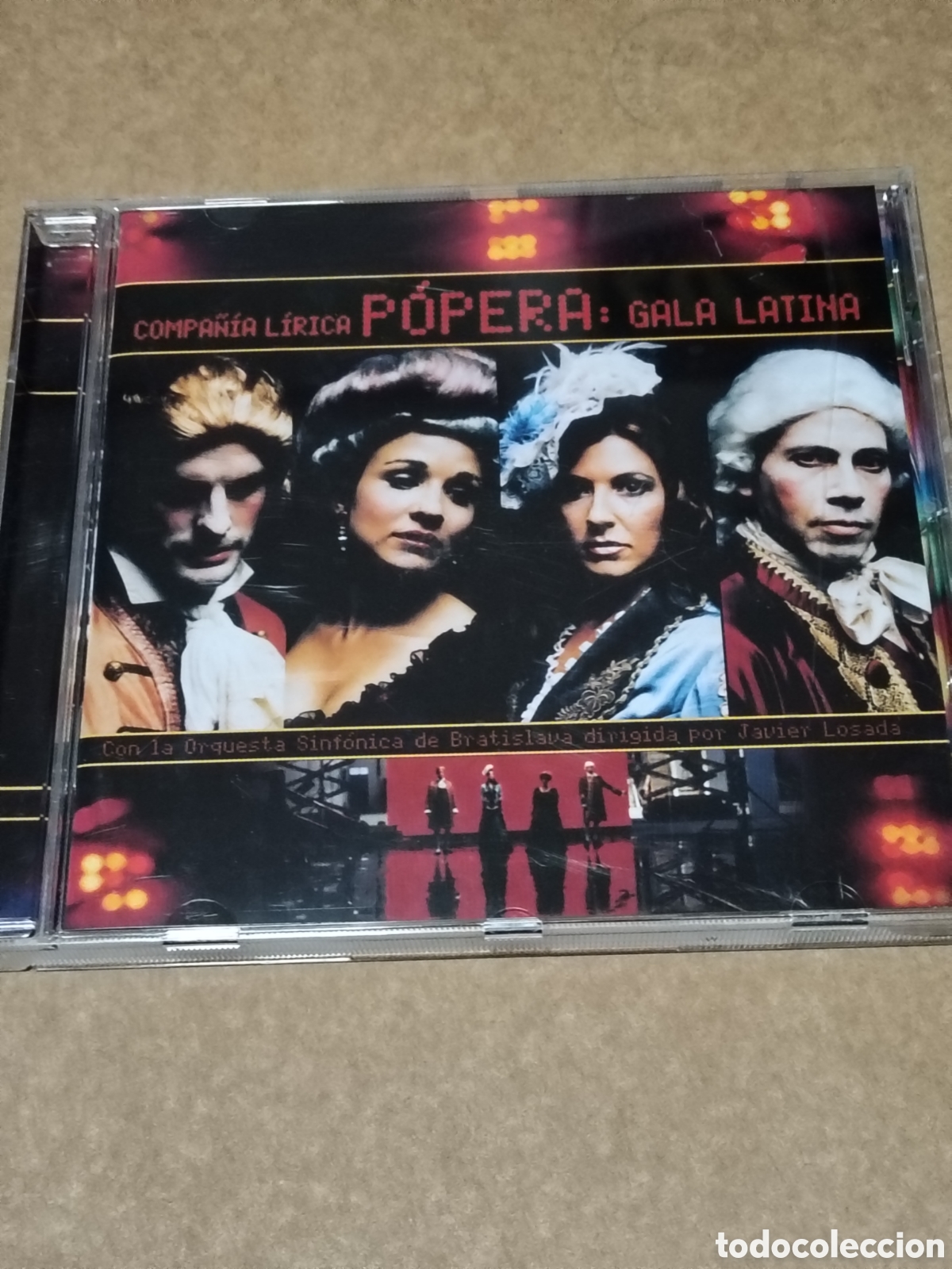 CDs de m&uacute;sica: Compa&ntilde;&iacute;a L&iacute;rica P&oacute;pera: Gala Latina