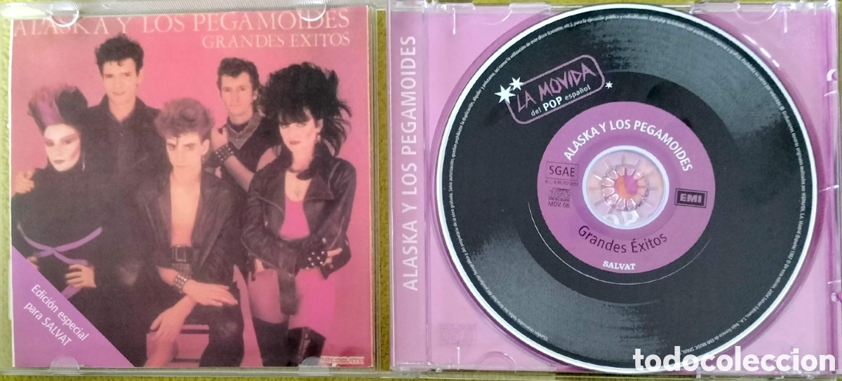 CDs de m&uacute;sica: CD Alaska Y Los Pegamoides - Grandes Exitos - Foto 2