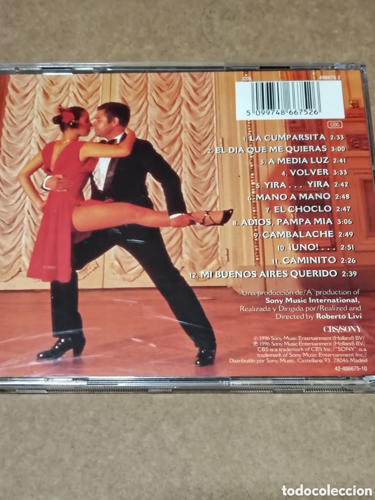 CDs de m&uacute;sica: Tango de Julio Iglesias - Foto 2