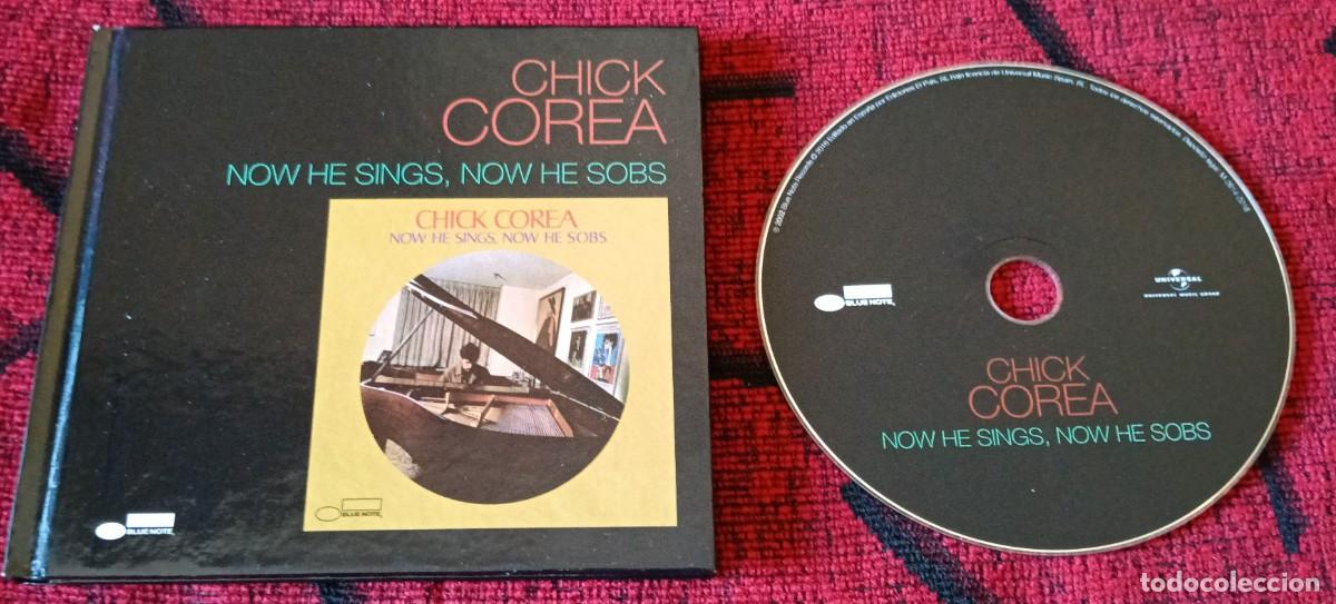 CDs de m&uacute;sica: CHICK COREA ** Now He Sings, Now He Sobs ** CD + LIBRO 2016 - Foto 1