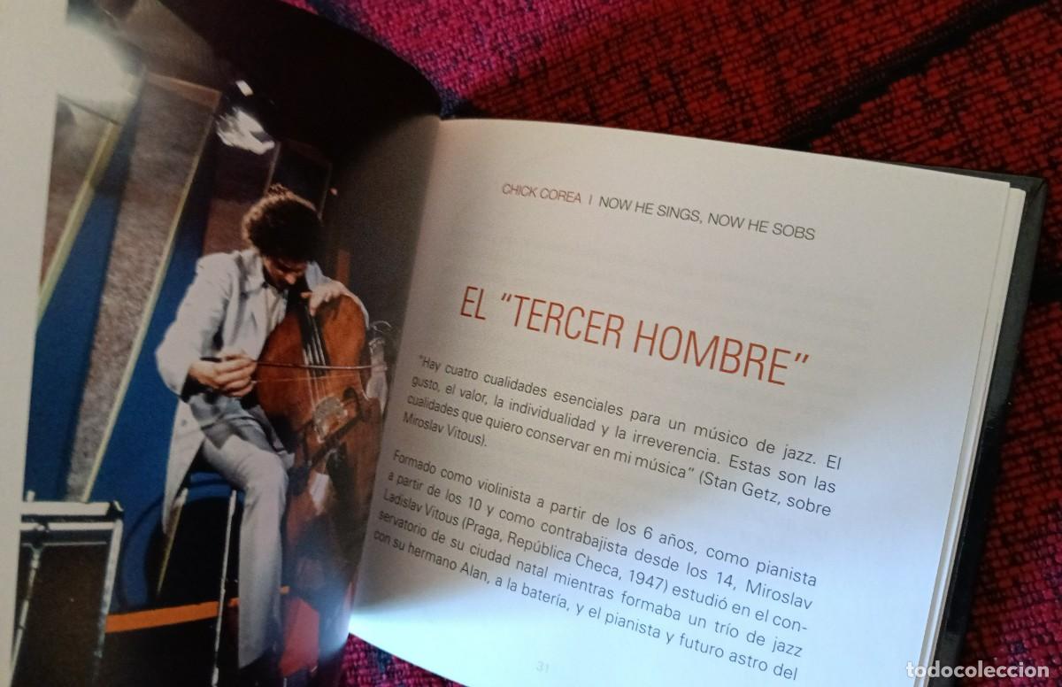 CDs de m&uacute;sica: CHICK COREA ** Now He Sings, Now He Sobs ** CD + LIBRO 2016 - Foto 2