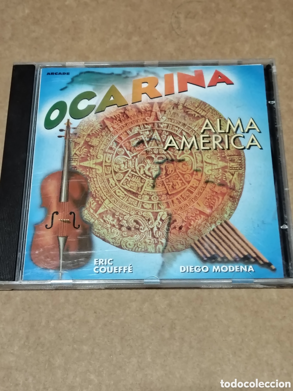 CDs de m&uacute;sica: Ocarina - Alma America&rdquo; de &Eacute;ric Cou&euml;ff&eacute; y Diego Modena