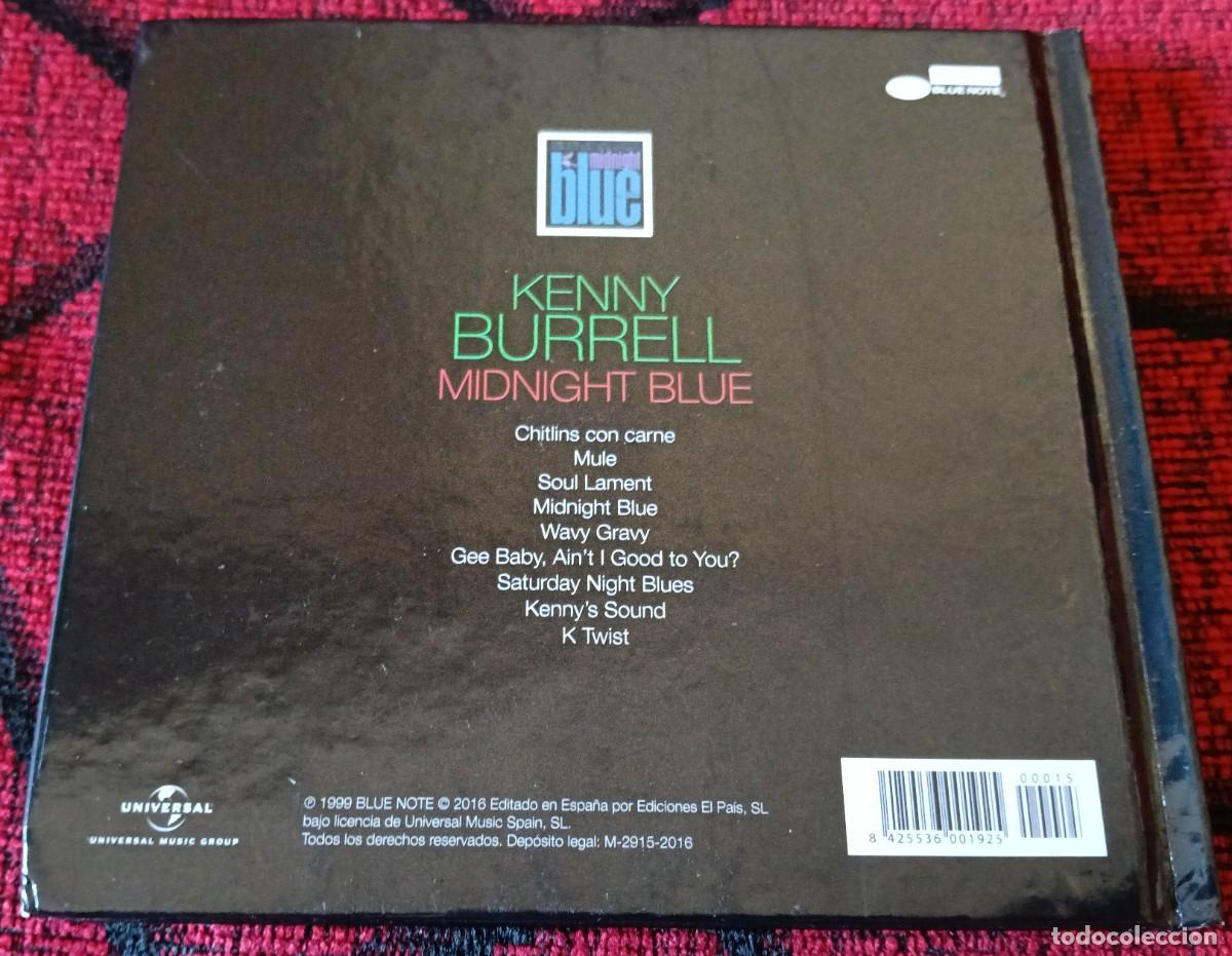 CDs de m&uacute;sica: KENNY BURRELL ** Midnight Blue ** CD + LIBRO 2016 - Foto 3