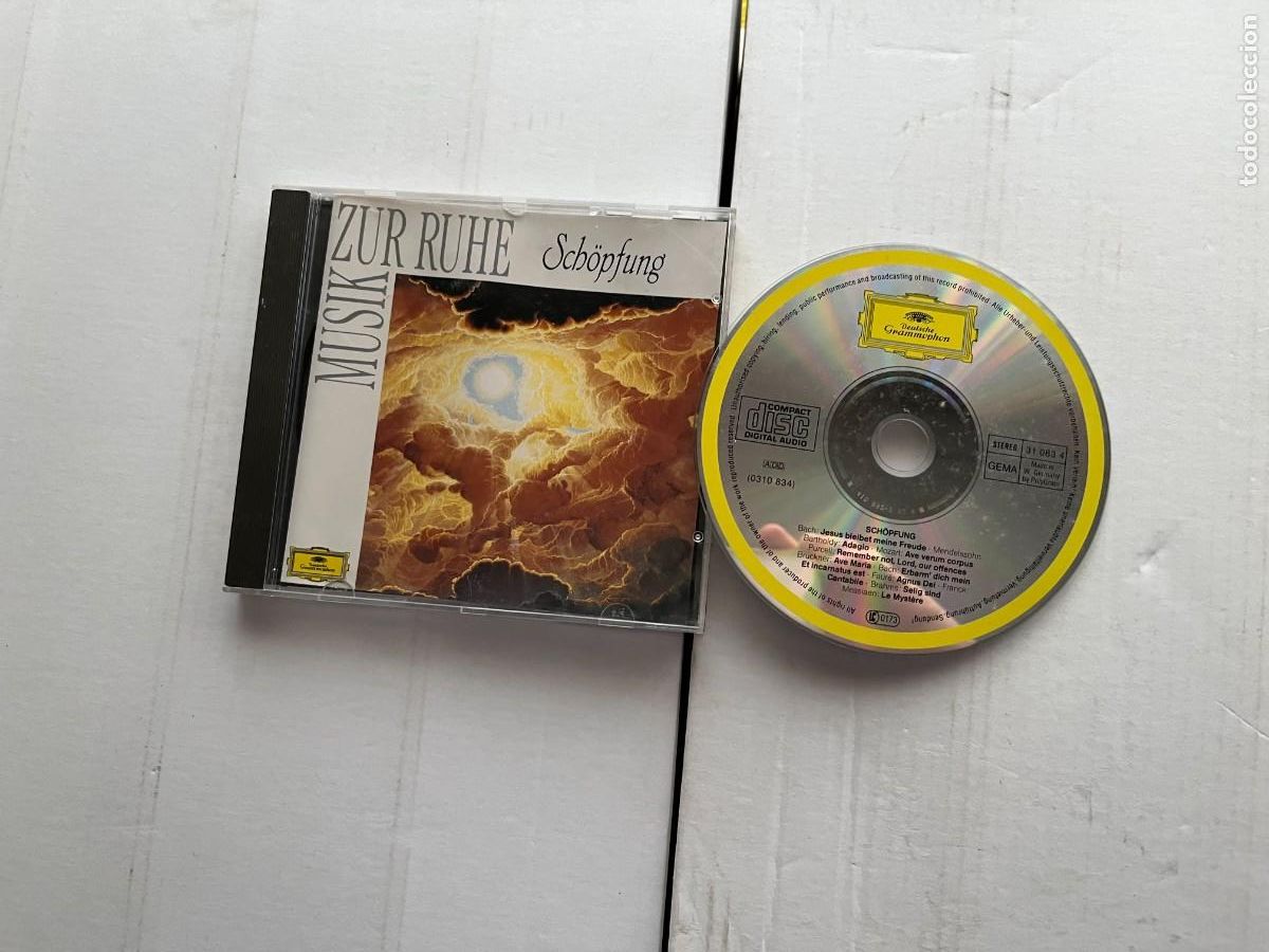 CDs de m&uacute;sica: MUSIK ZUR RUHE MEDITATION SCHOFUNG - DEUTSCHE GRAMMOPHON - CD MUSICA KREATEN