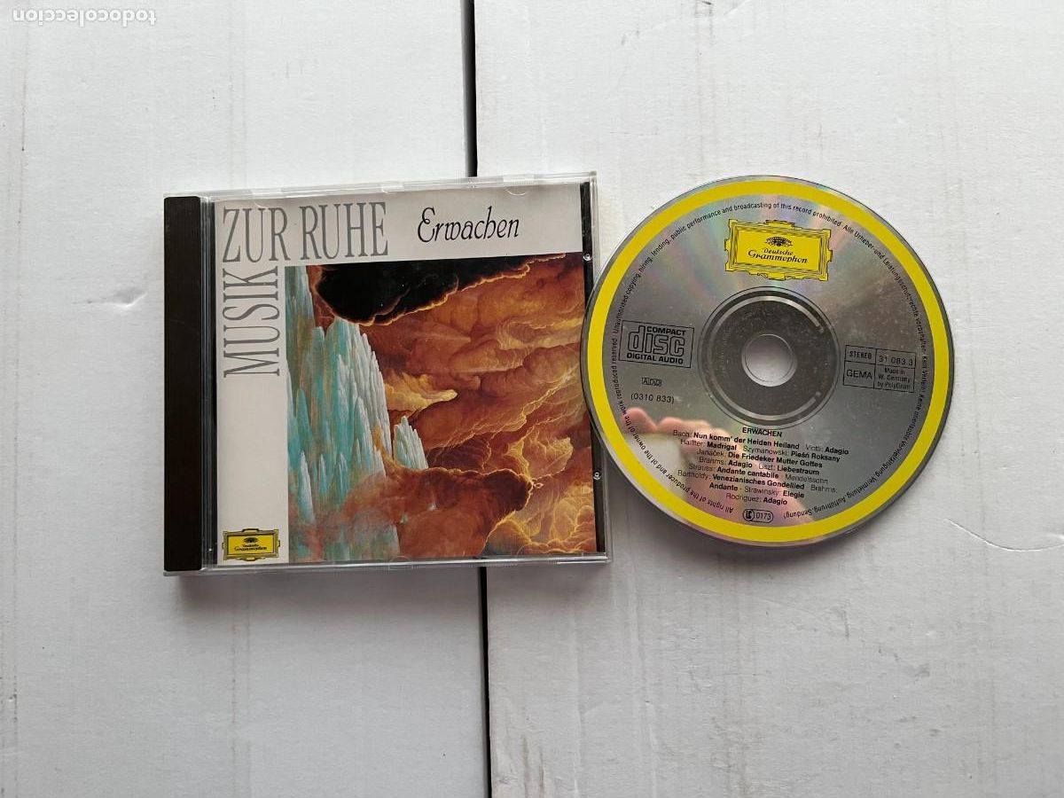CDs de m&uacute;sica: MUSIK ZUR RUHE MEDITATION ENROCHEN - DEUTSCHE GRAMMOPHON - CD MUSICA KREATEN