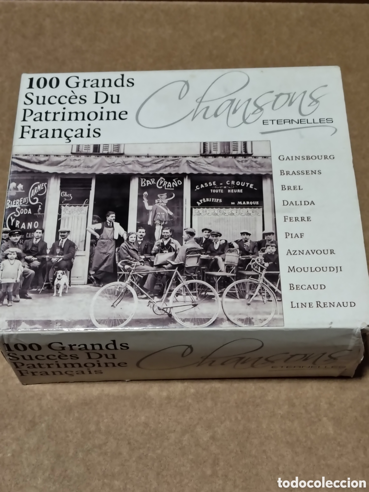 CDs de m&uacute;sica: 100 Grands Succ&egrave;s Du Patrimoine Fran&ccedil;ais&rdquo; de la colecci&oacute;n Chansons &Eacute;ternelles