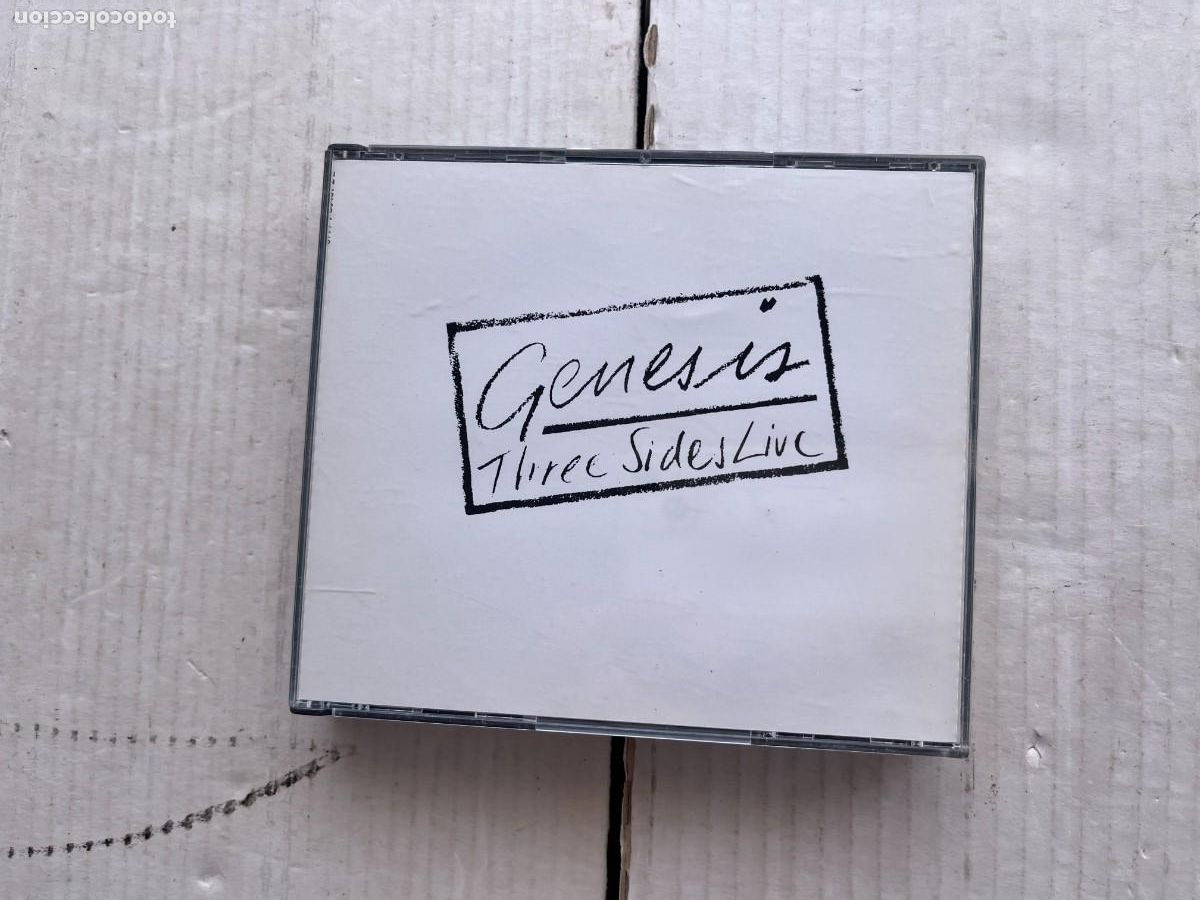 CDs de m&uacute;sica: GENESIS THREE SIES LIVE 2 CDS CAJA GRANDE CD MUSICA KREATEN