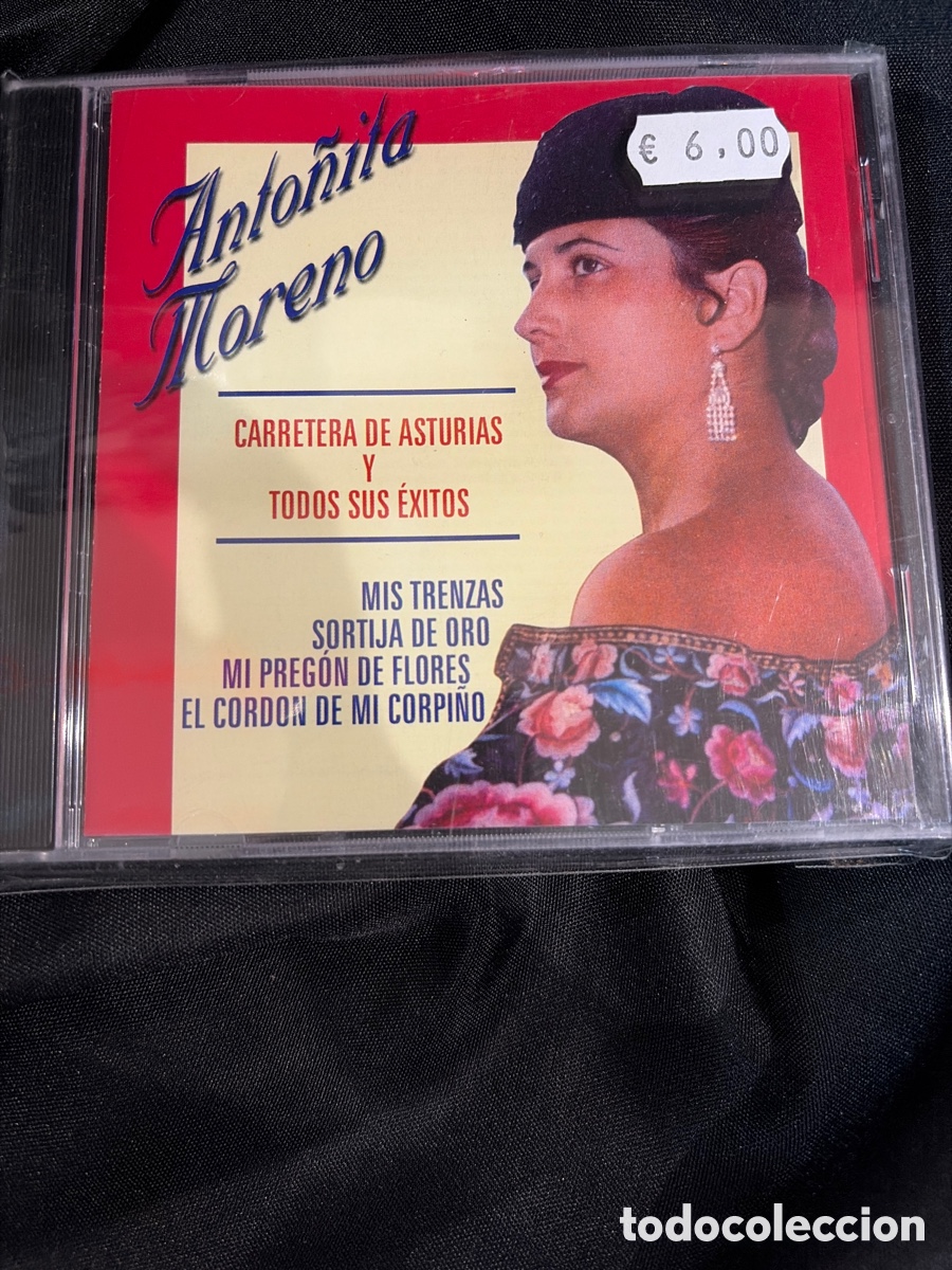 CDs de m&uacute;sica: ANTO&Ntilde;ITA MORENO - CARRETERA DE ASTURIAS Y OTROS EXITOS CD ALBUM
