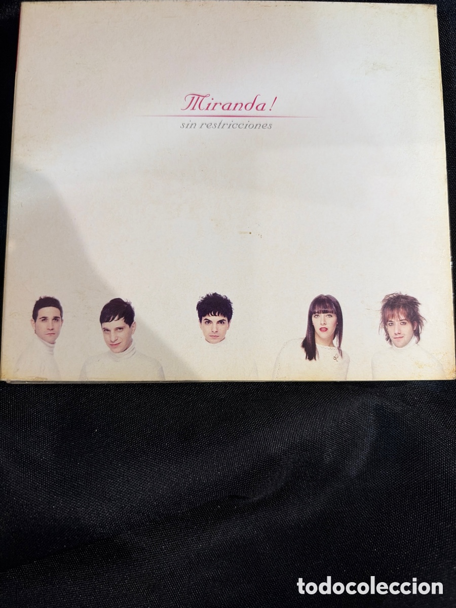 CDs de m&uacute;sica: MIRANDA - SIN RESTRICIONES CD ALBUM + DVD