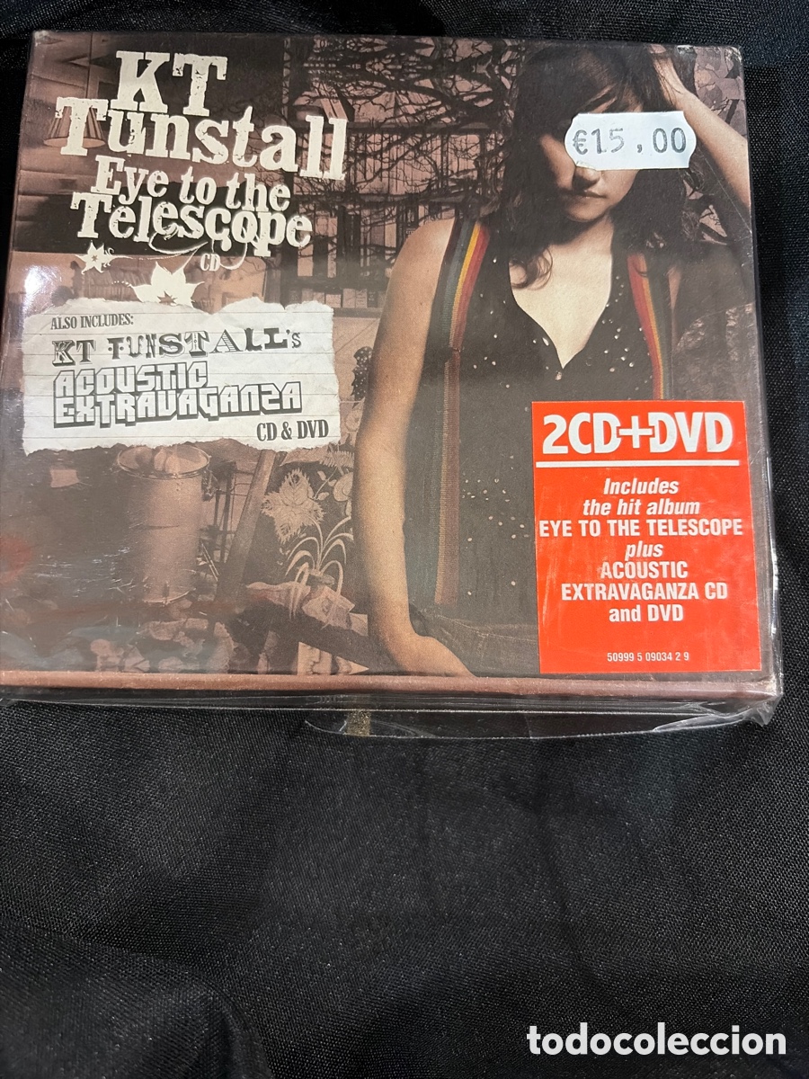 CDs de m&uacute;sica: KT TUNSTALL - EYE TO THE TELESCOPE + ACOUSTIC EXTRAVAGANZA CD ALBUM DOBLE + DVD