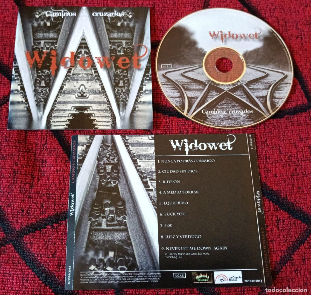 CDs de m&uacute;sica: WIDOWET ** Caminos Cruzados ** CD 2013