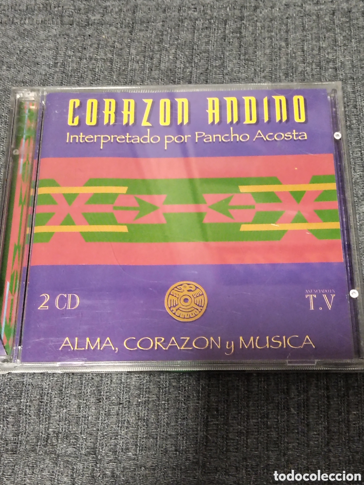CDs de m&uacute;sica: Coraz&oacute;n Andino: Alma, Coraz&oacute;n y M&uacute;sica&rdquo; de Pancho Acosta