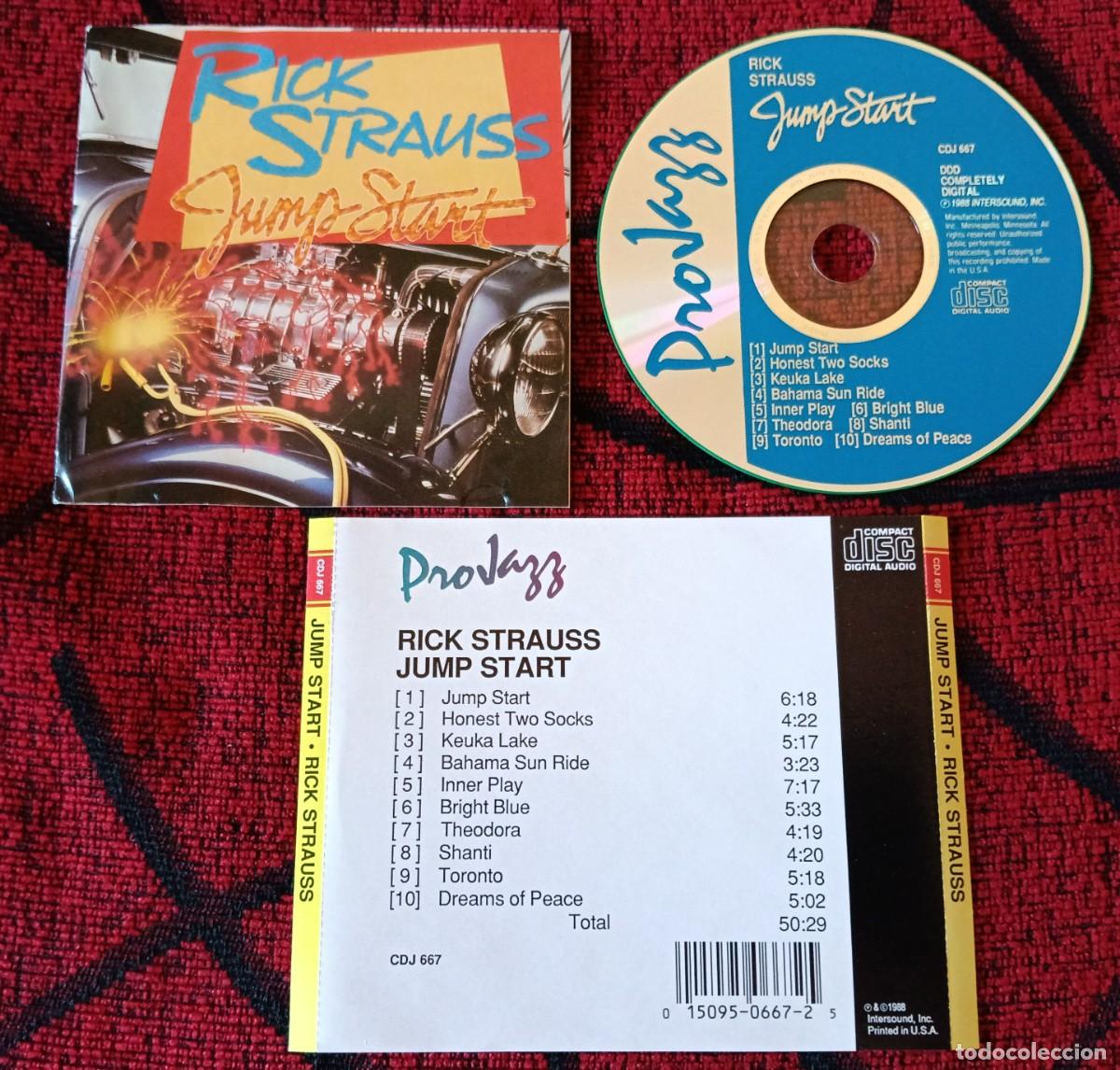 CDs de m&uacute;sica: RICK STRAUSS ** Jump Start ** CD 1988 USA