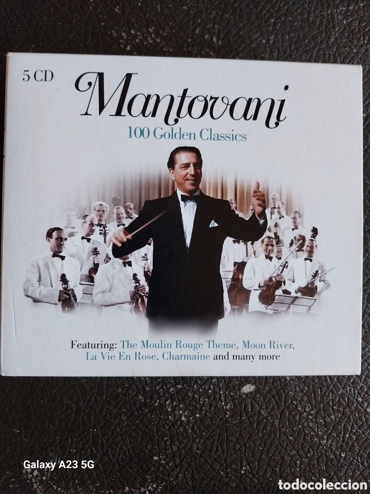 CDs de m&uacute;sica: 5 CD Mantovani - 100 Golden Classics (The Complete Collection)