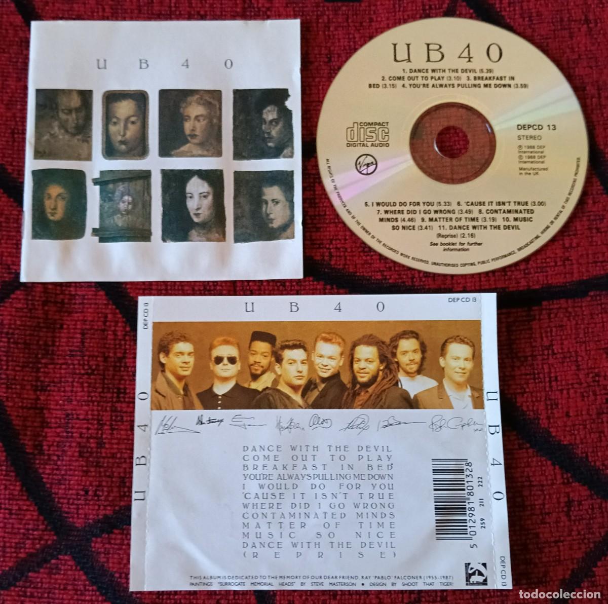CDs de m&uacute;sica: UB-40 ** UB40 ** CD 1988 - Foto 1