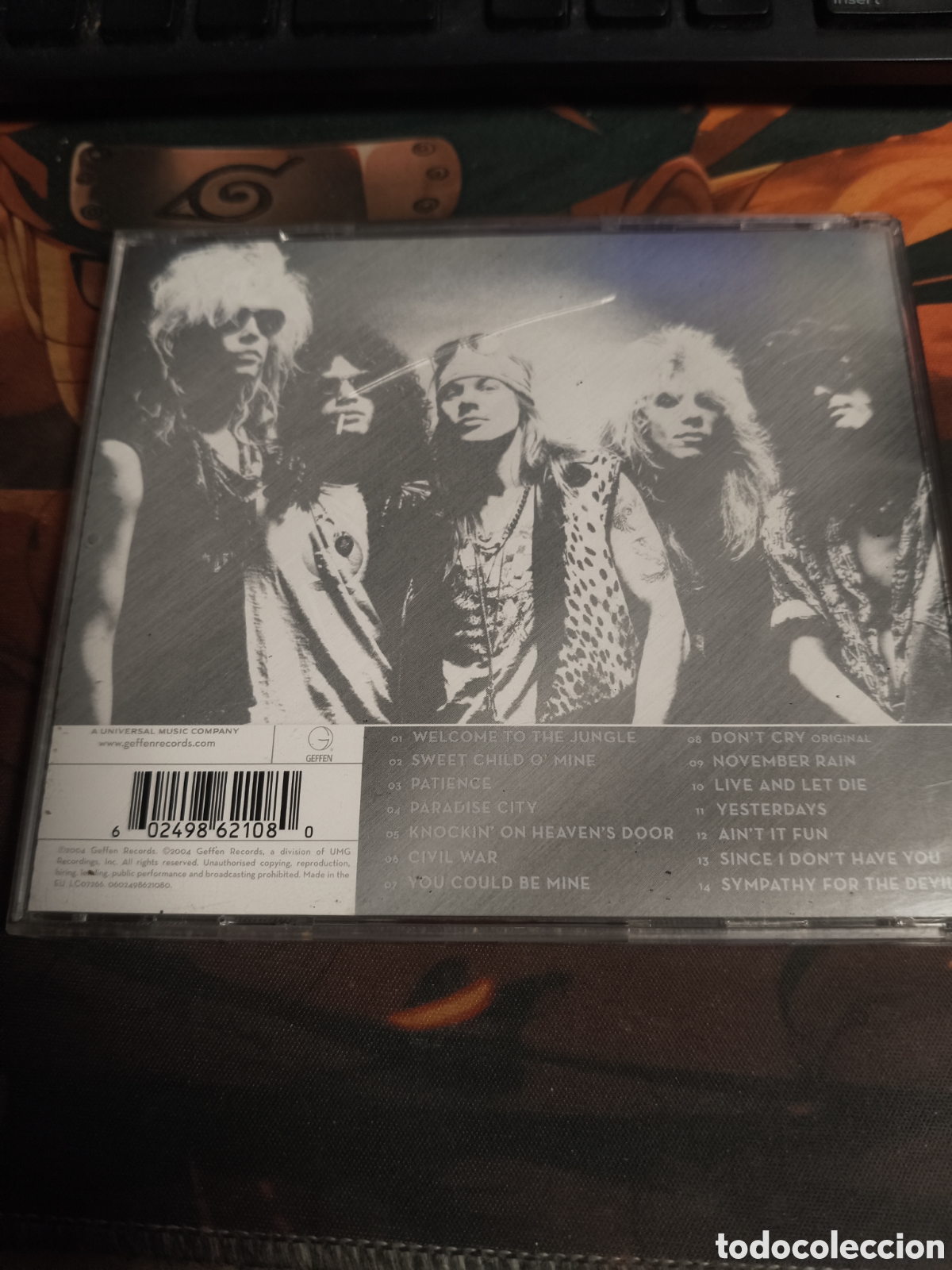 CDs de m&uacute;sica: Guns n roses greatrest hits CD - Foto 3
