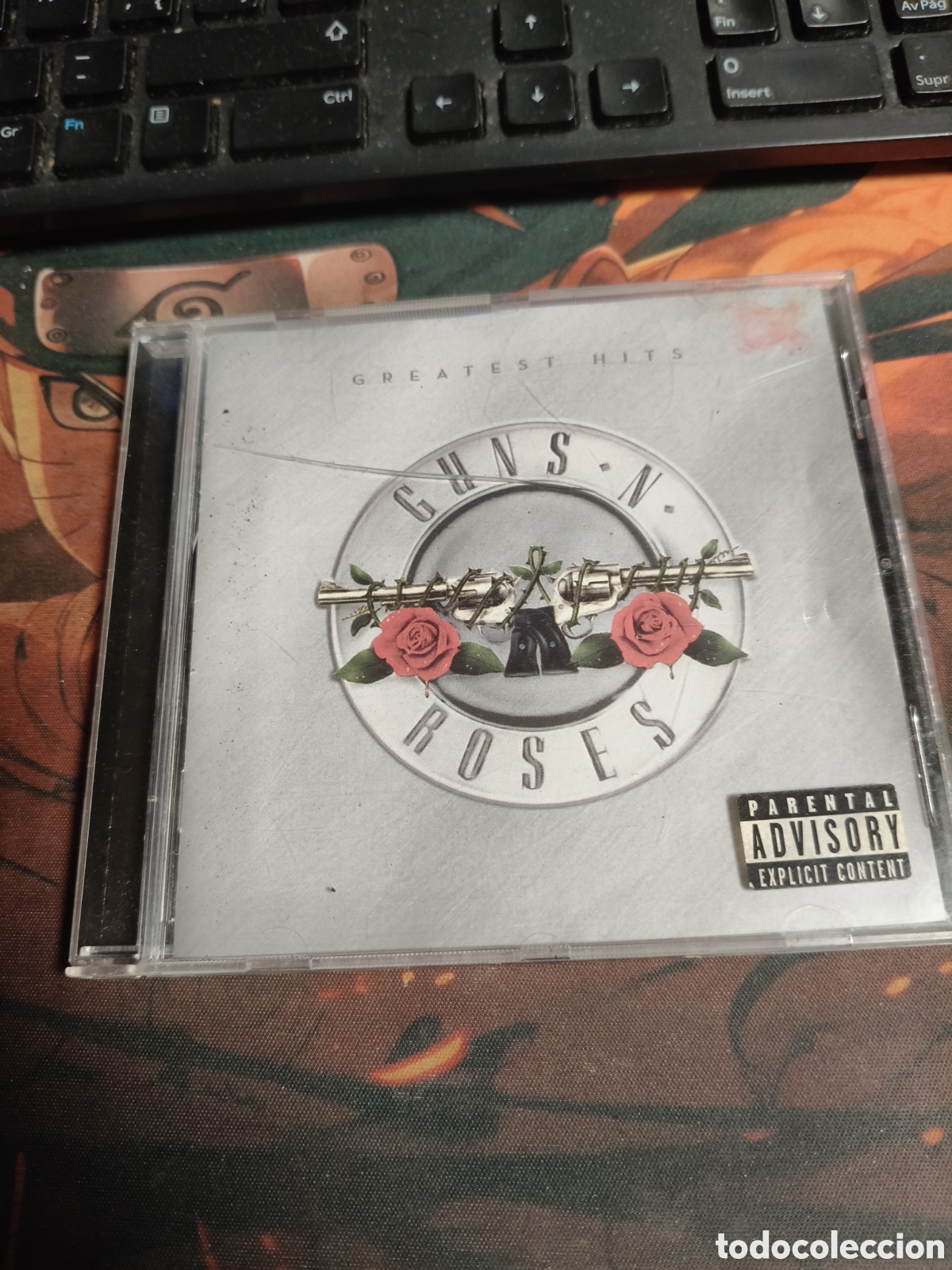 CDs de m&uacute;sica: Guns n roses greatrest hits CD