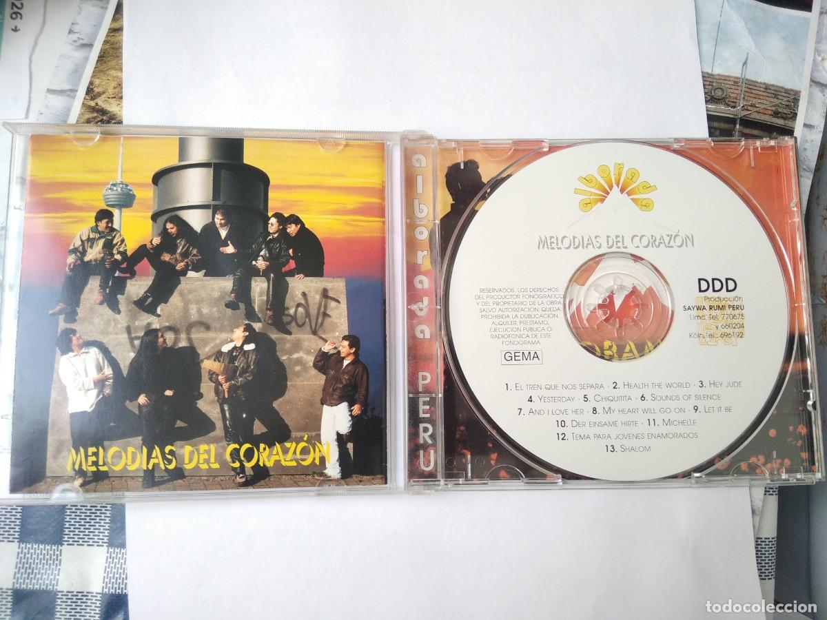 CDs de m&uacute;sica: CD Melod&iacute;as del Coraz&oacute;n - Alborada Per&uacute; - Foto 2