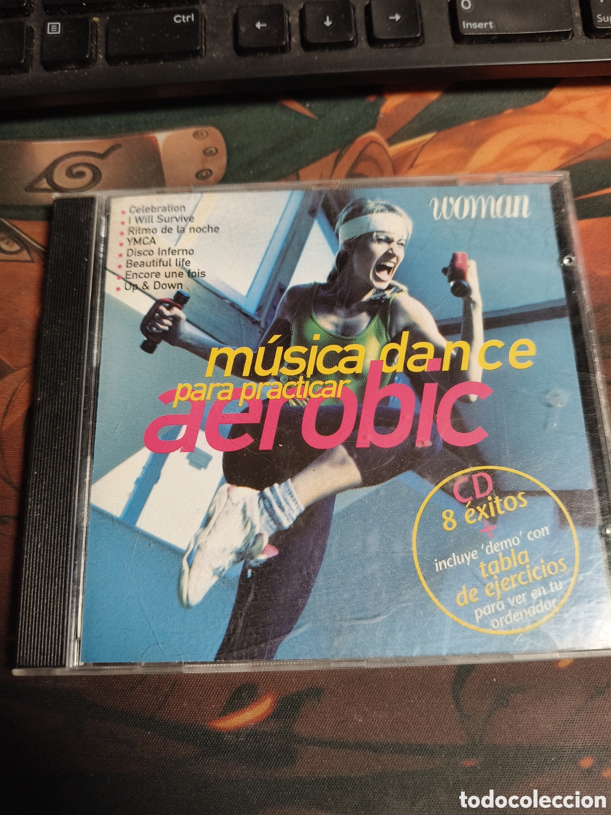 CDs de m&uacute;sica: M&uacute;sica dance para practicar aerobic Cd