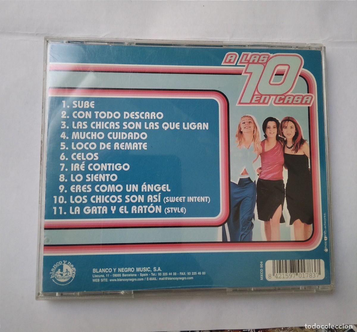 CDs de m&uacute;sica: CD A Las 10 En Casa - Pop 90s - Foto 2