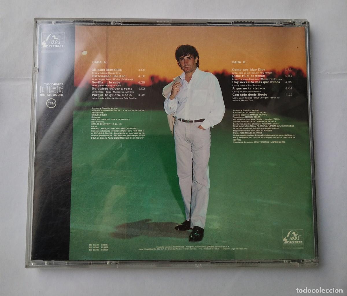 CDs de m&uacute;sica: CD Manuel Orta - Sevilla... lo sabe - Foto 3
