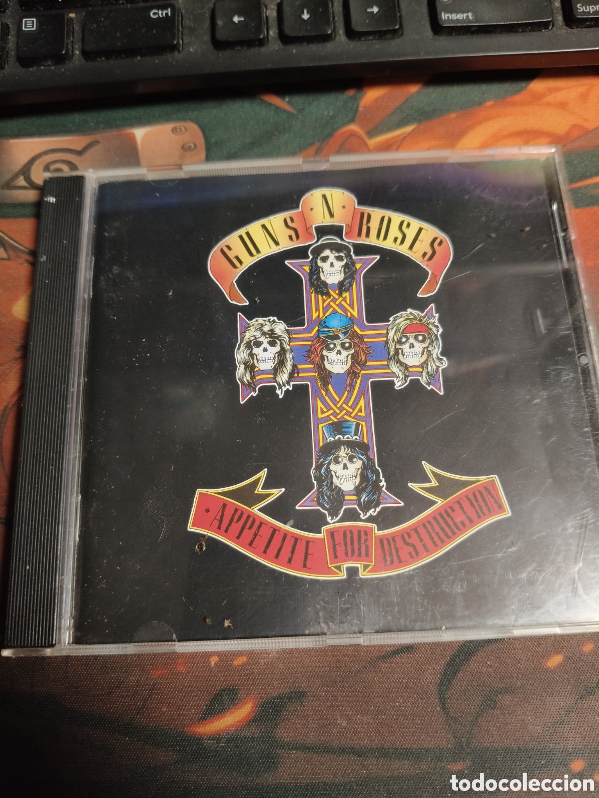 CDs de m&uacute;sica: Guns n roses appetite for destruction - Cd