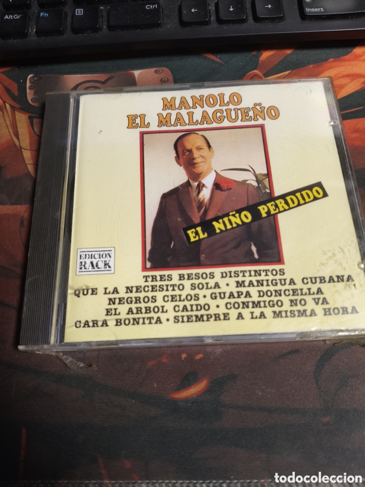 CDs de m&uacute;sica: Manolo el malague&ntilde;o el ni&ntilde;o perdido CD Nuevo a estrenar
