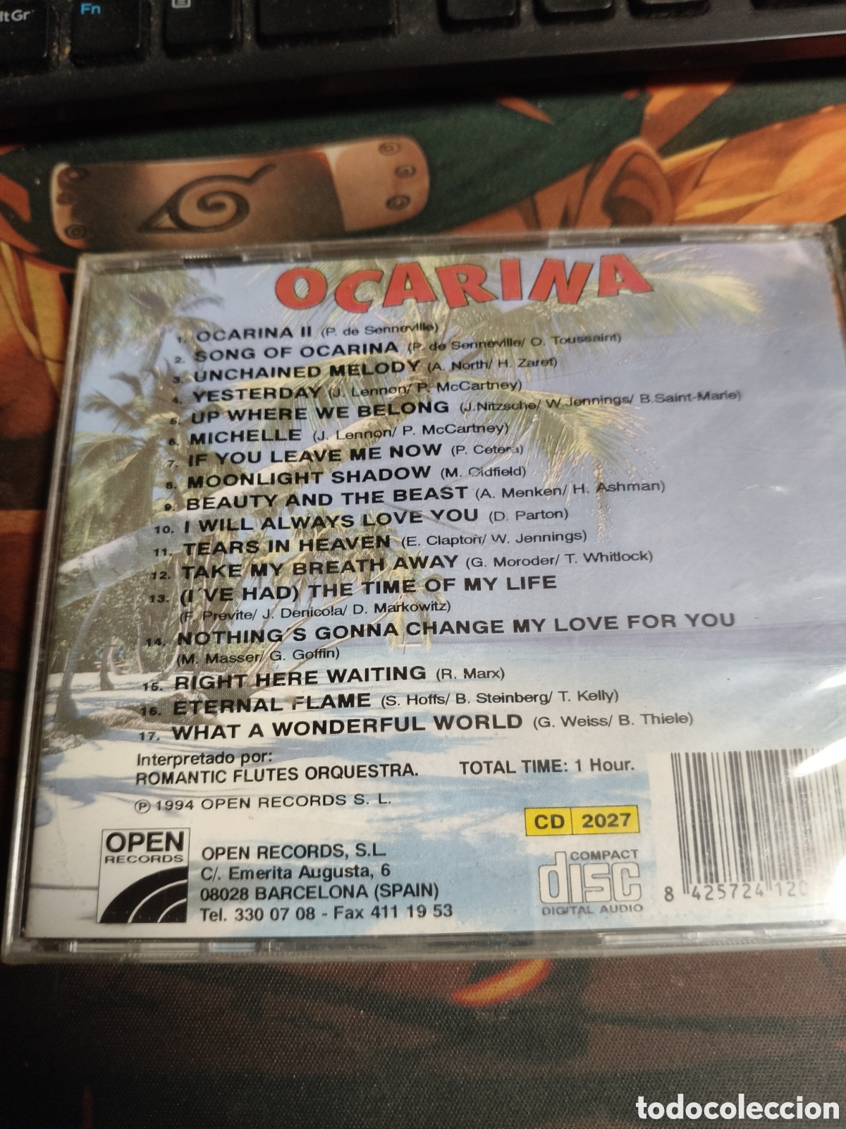 CDs de m&uacute;sica: Ocarina CD Nuevo a estrenar - Foto 2