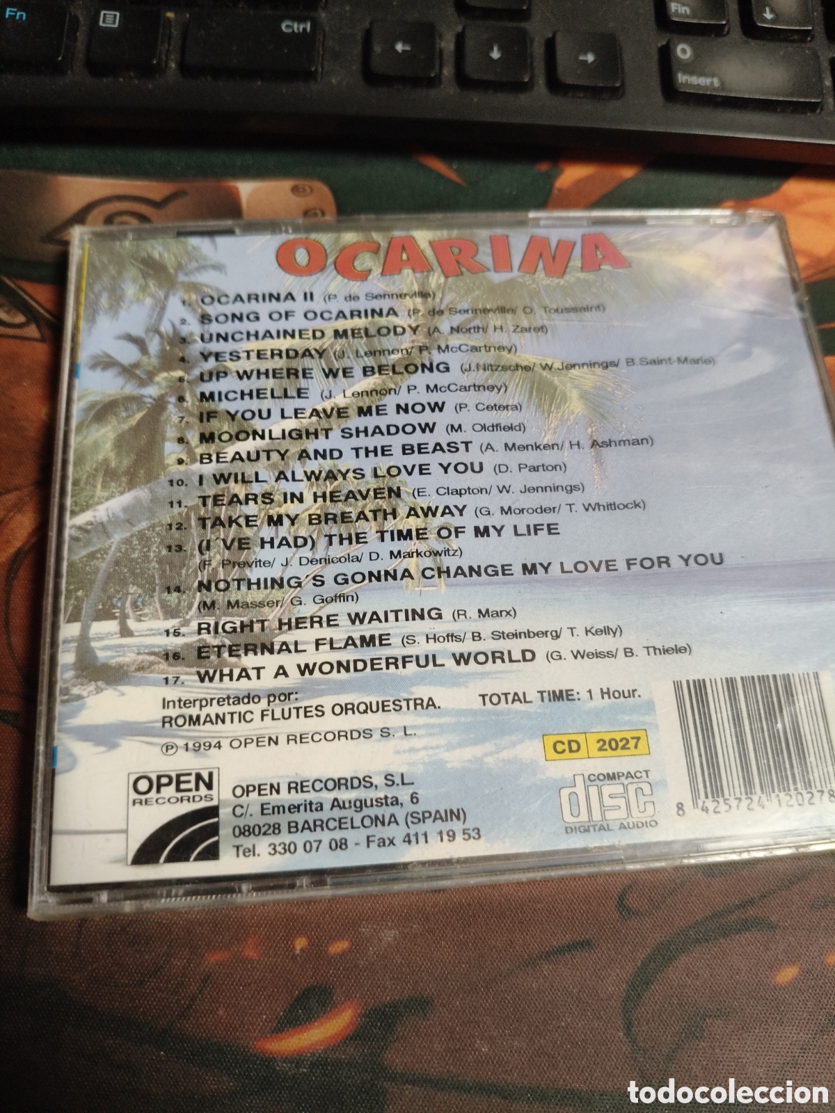 CDs de m&uacute;sica: Ocarina CD Nuevo a estrenar - Foto 2