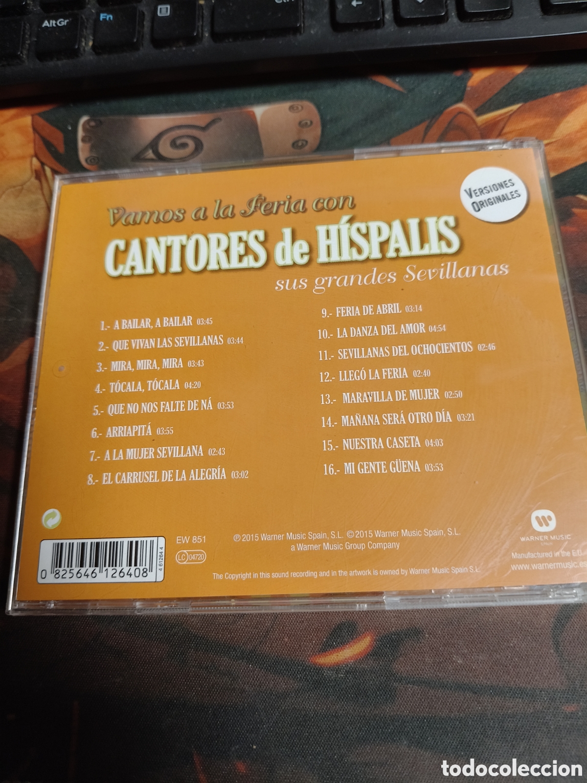 CDs de m&uacute;sica: Vamos a la feria con cantores de hispalis - Cd - Foto 3